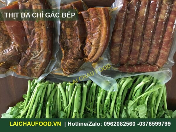 Thịt Ba Chỉ Gác Bếp Lai Châu - Đặc Sản Tây Bắc