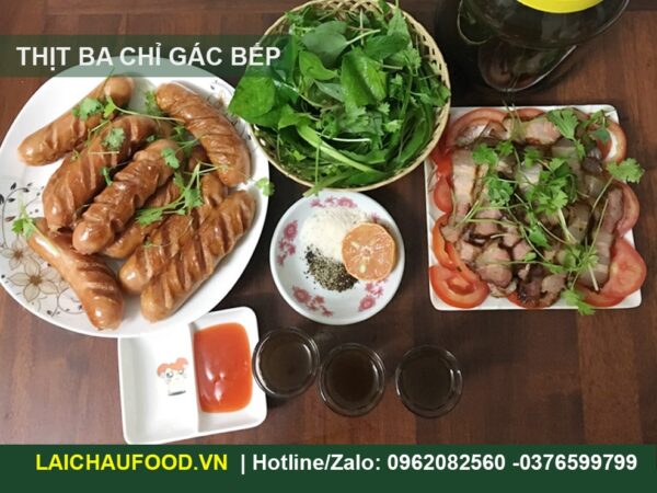 Thịt Ba Chỉ Gác Bếp Lai Châu - Đặc Sản Tây Bắc