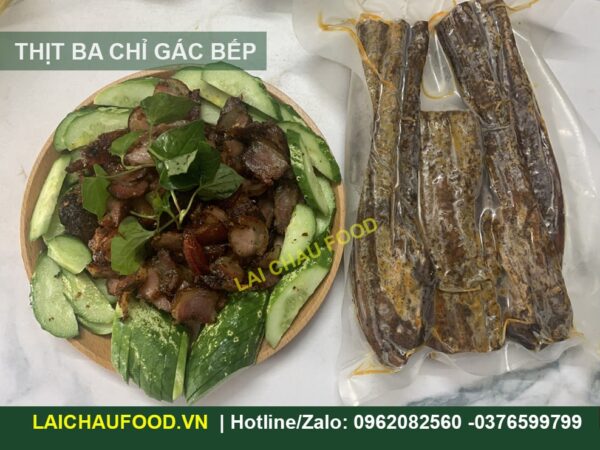 Thịt Ba Chỉ Gác Bếp Lai Châu - Đặc Sản Tây Bắc