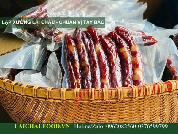 Lạp Xưởng Lai Châu - Đặc Sản Tây Bắc