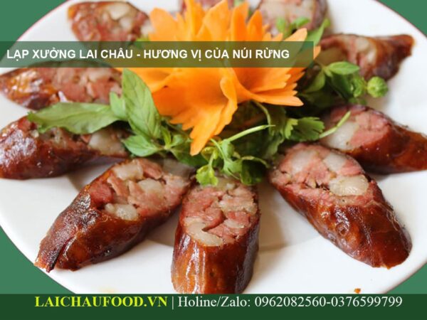 Lạp Xưởng Lai Châu - Đặc Sản Tây Bắc