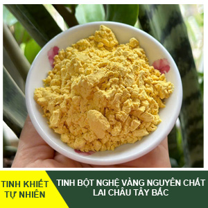 Tinh Bột Nghệ Vàng Tây Bắc – Tăng Cường Sức Khỏe Và Làm Đẹp