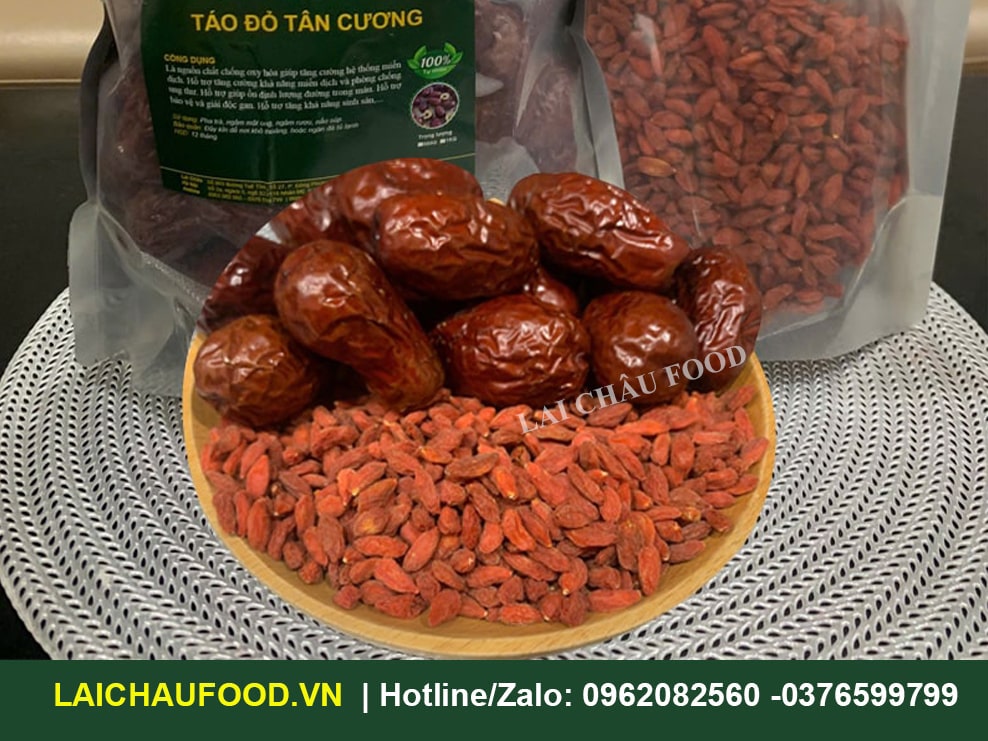 Combo Kỷ tử - Táo đỏ