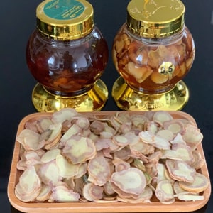 Sâm Lai Châu ngâm mật ong nguyên chất