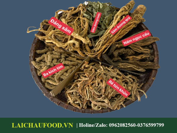 Đặc Sản 6 Vị Thảo Mộc Tự Nhiên Lai Châu - Tây Bắc