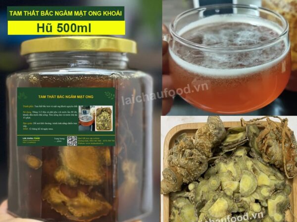 Tam Thất Bắc Ngâm Mật Ong 500ml