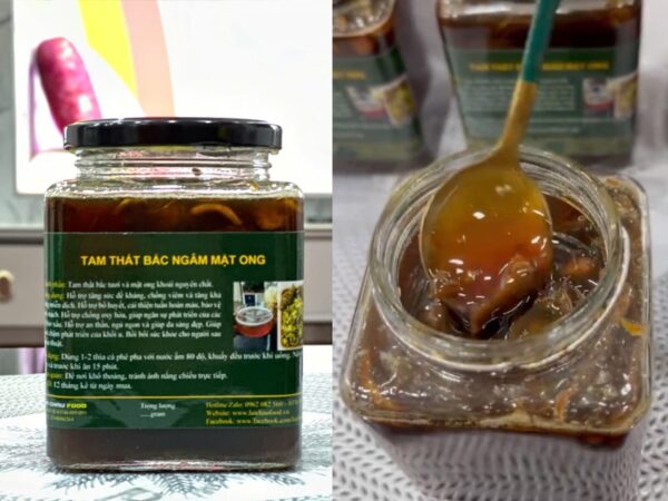 Tam Thất Bắc Ngâm Mật Ong 500ml