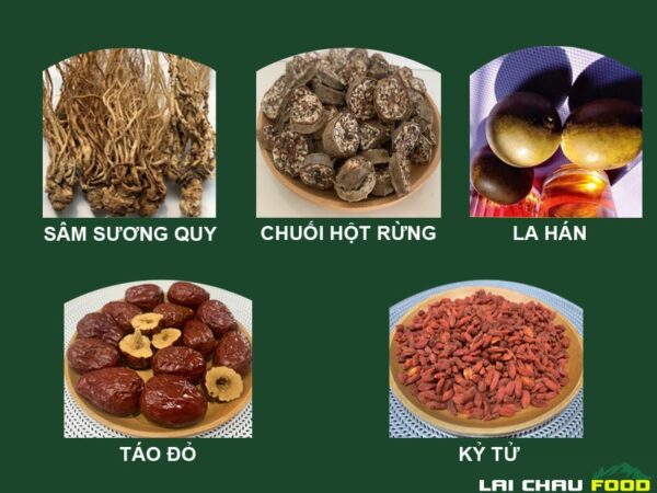 Combo 6 Vị Thảo Dược Tự Nhiên