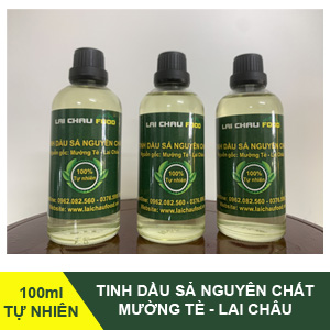 Tinh dầu sả nguyên chất Mường Tè, Lai Châu