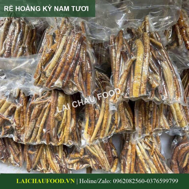 Rễ Hoàng Kỳ Nam Tây Bắc Loại 5 Lá