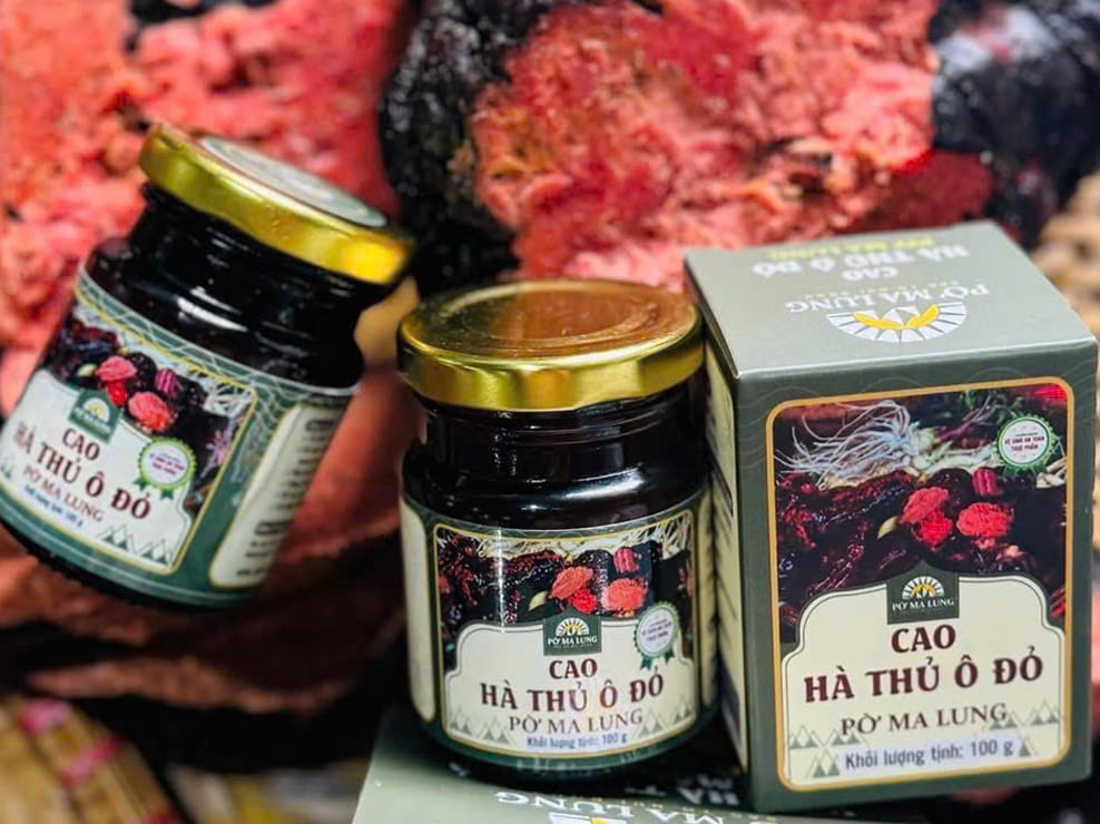 Cao hà thủ ô đỏ Pờ Ma Lung - Lai Châu Food