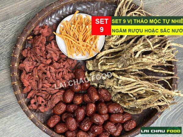 Combo Thảo Dược Ngâm Rượu Tốt Cho Nam & Nữ