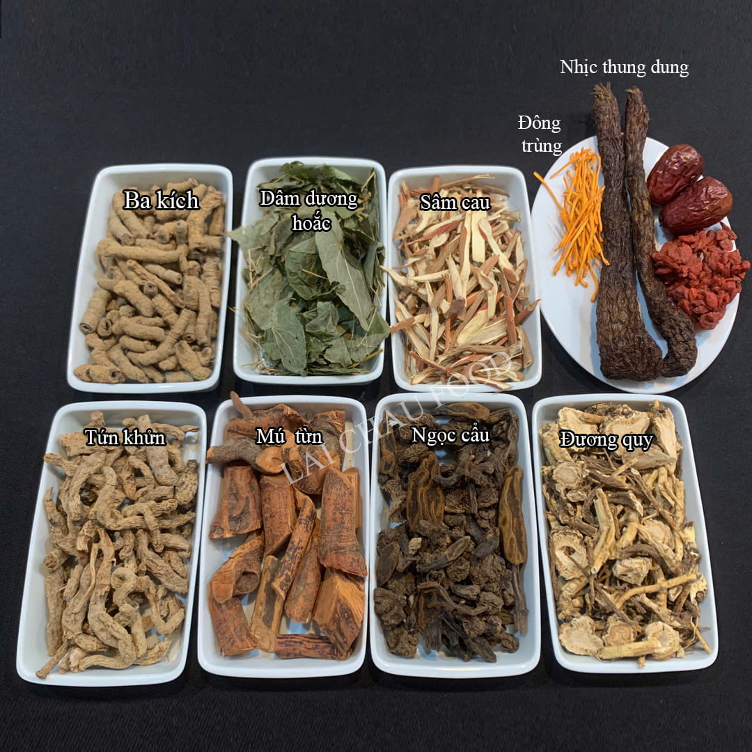 Combo 9 vị thảo mộc tự nhiên ngâm rượu, nấu nước của Lai Châu Food
