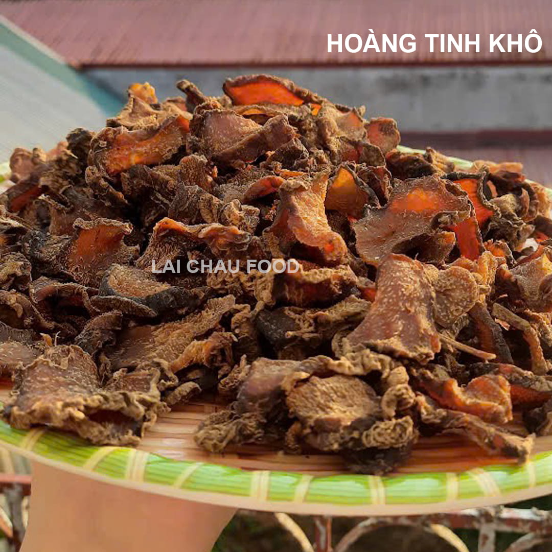 Củ hoàng tinh khô - Lai Châu Food