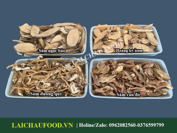Đặc Sản 4 Vị Sâm Việt Nam Tây Bắc